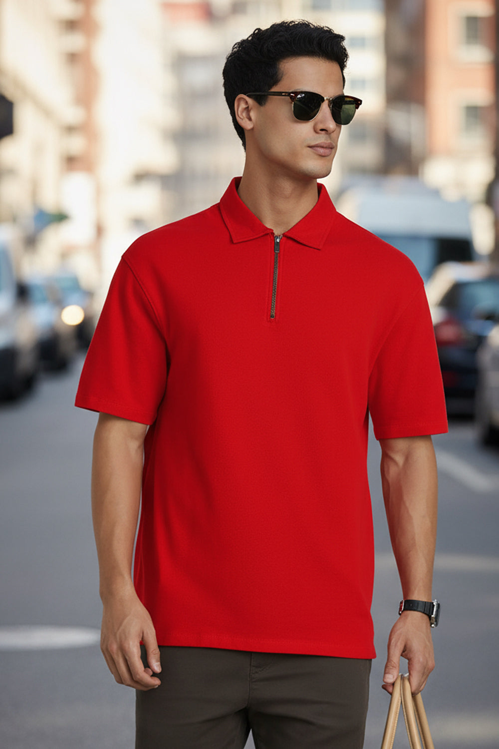 Statement Oversized Polo