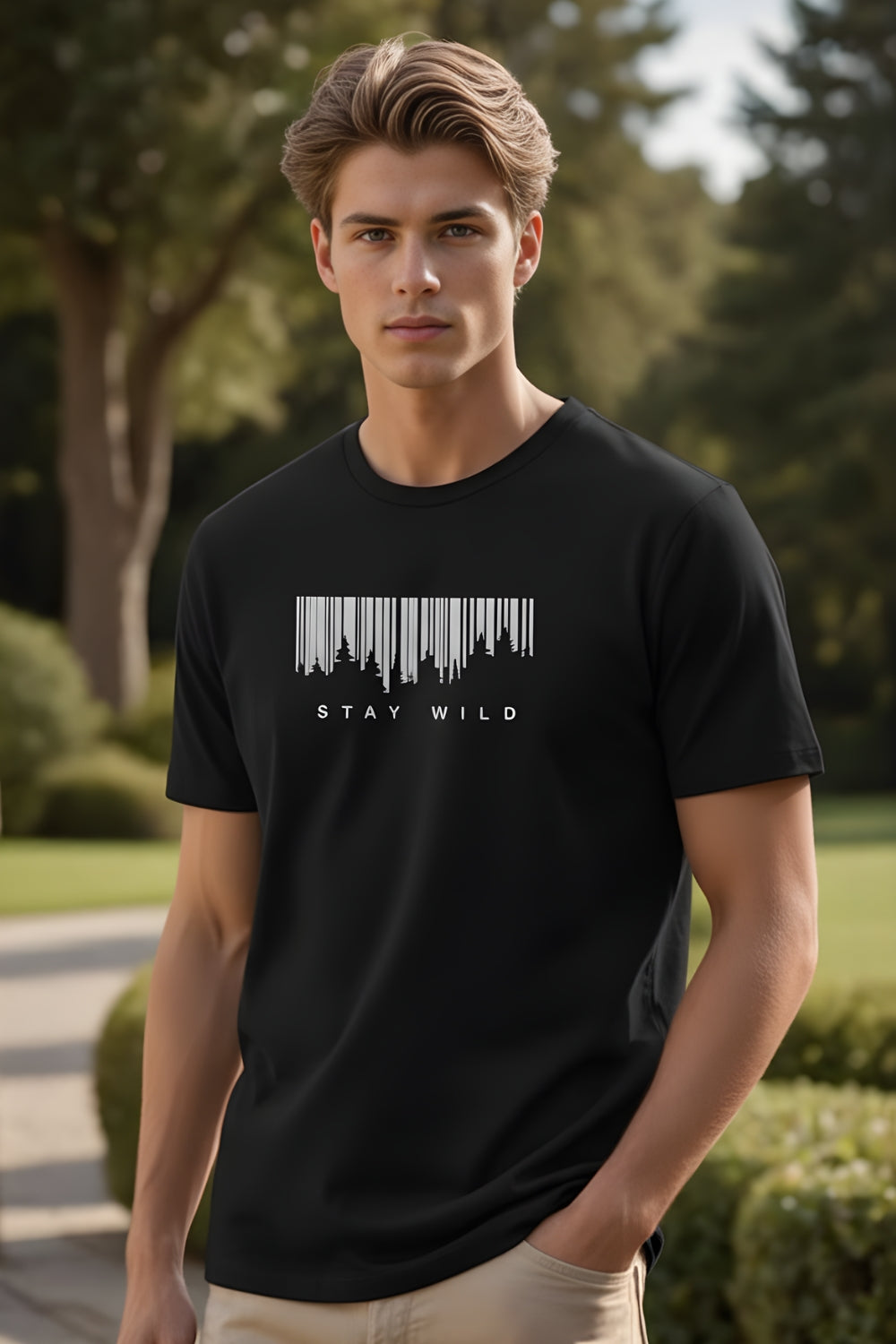Stay Wild Classic Fit T-Shirt
