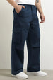 Baggy Fit Woven Cargo Pants