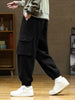 Oversized Snap Pocket Joggers