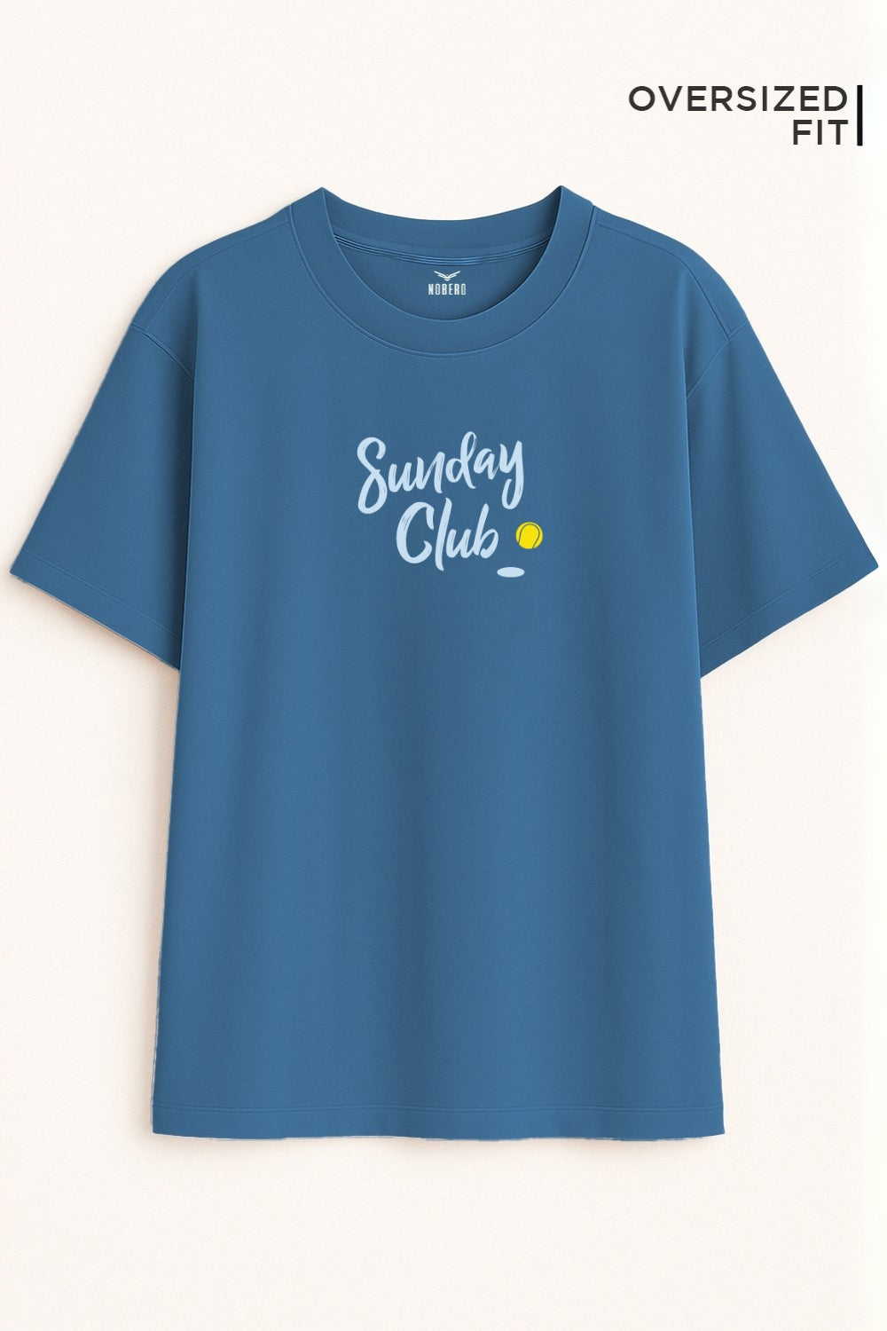 Sunday Club Oversized Fit Women Tee