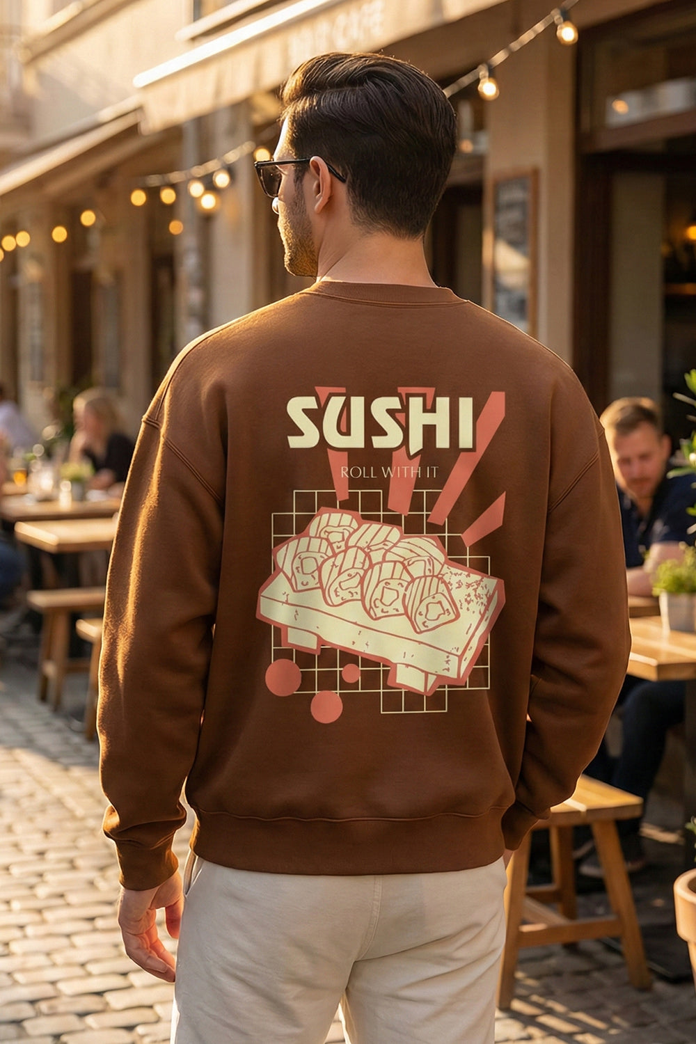 Sushi Oversized  Sweatshirt