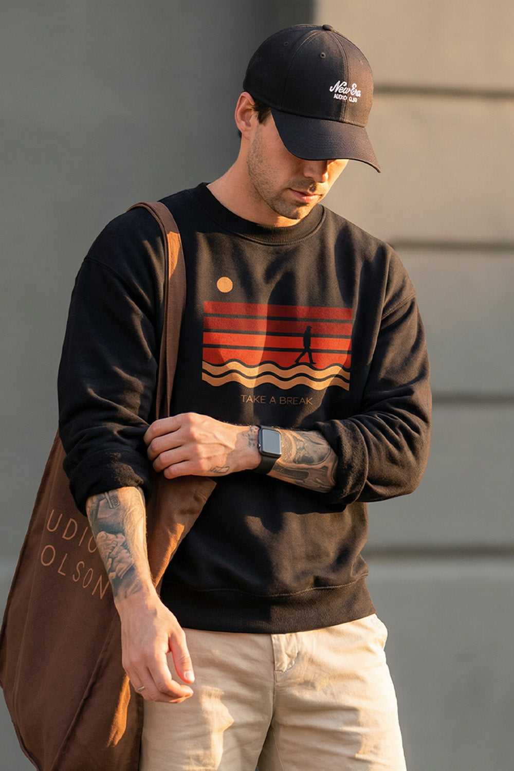 Take a Break Oversized  Sweatshirt