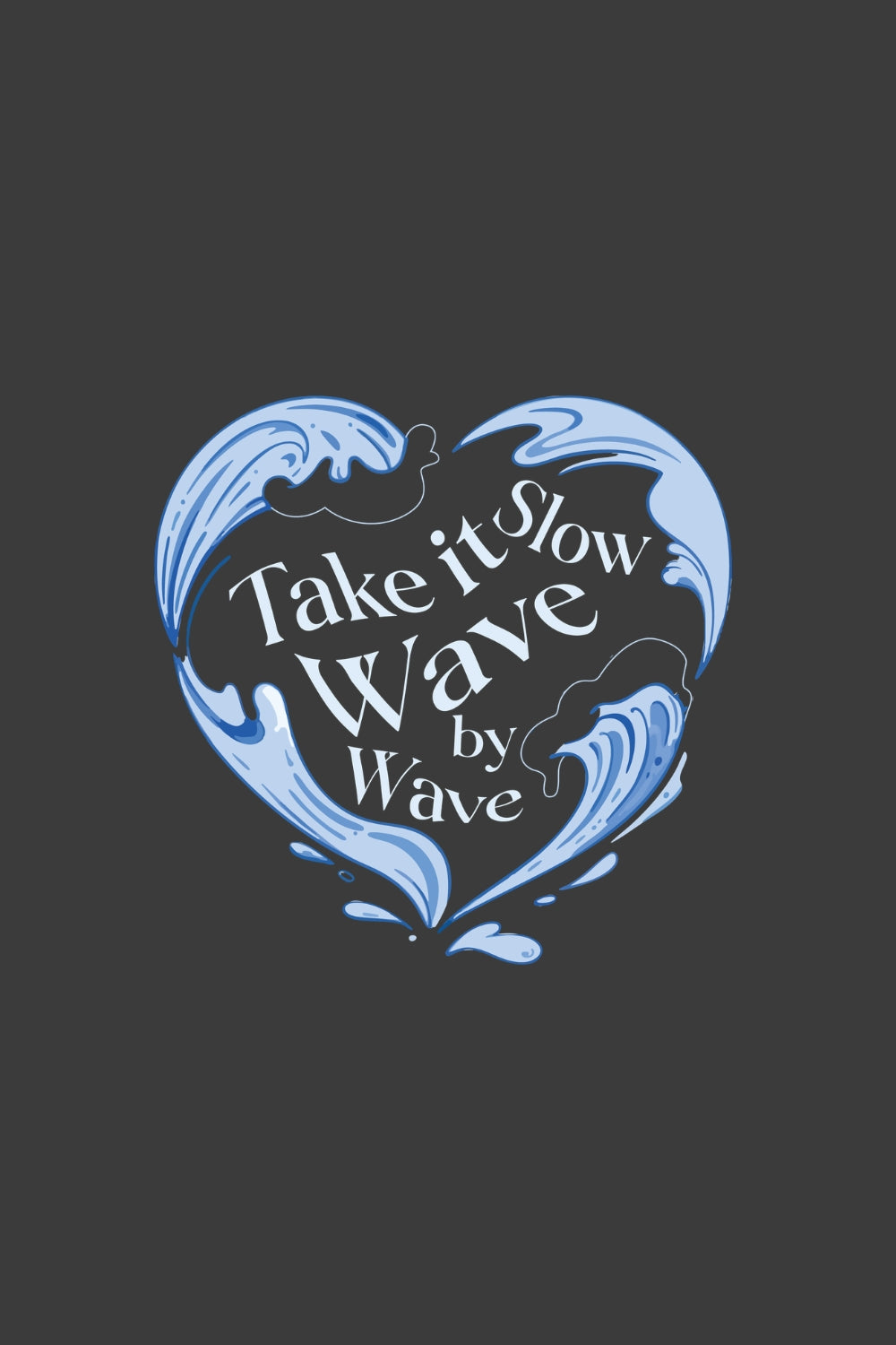 Take It Slow Wave Women Classic Fit Tee