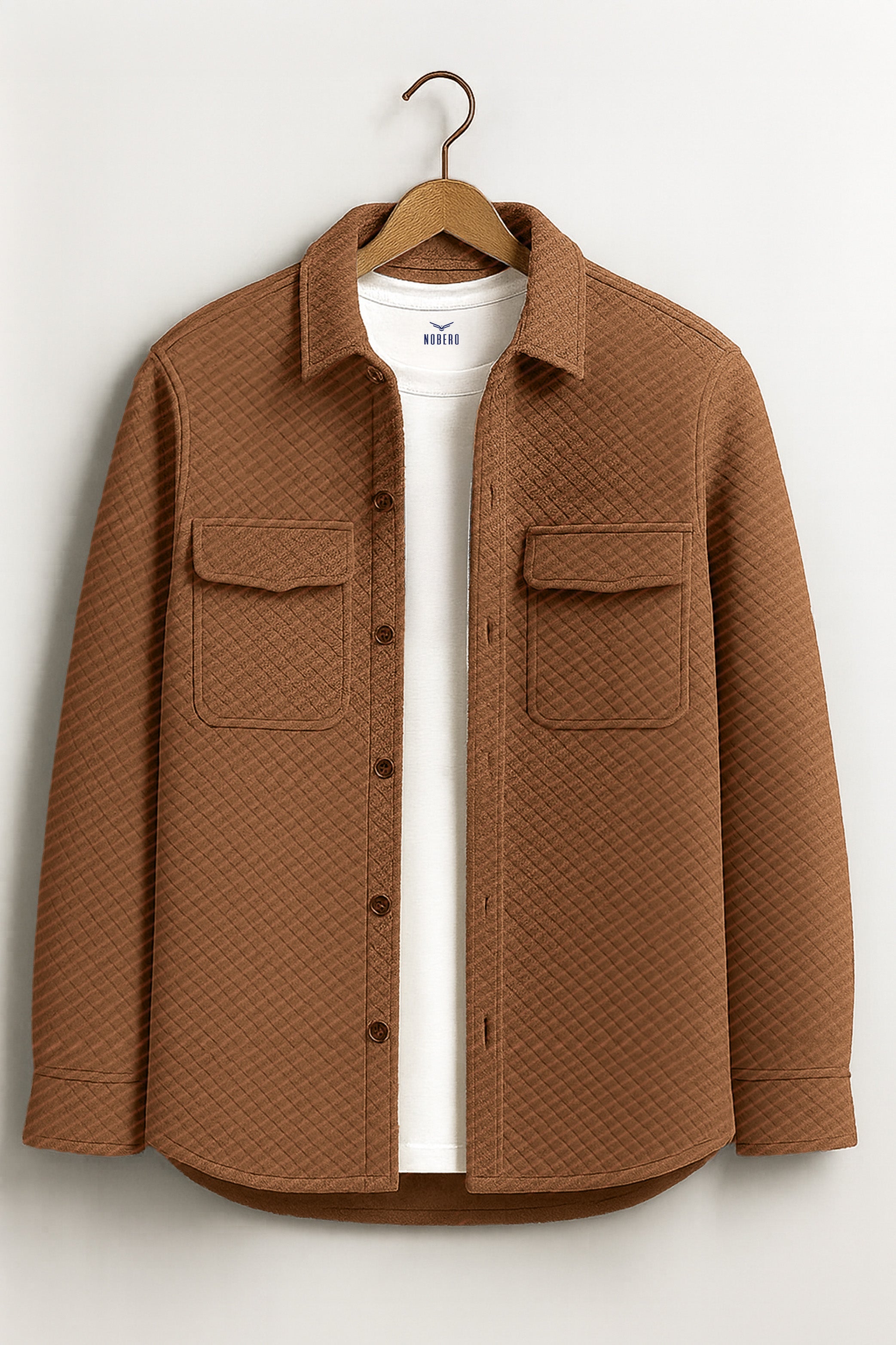 Oversized Textured Shackets