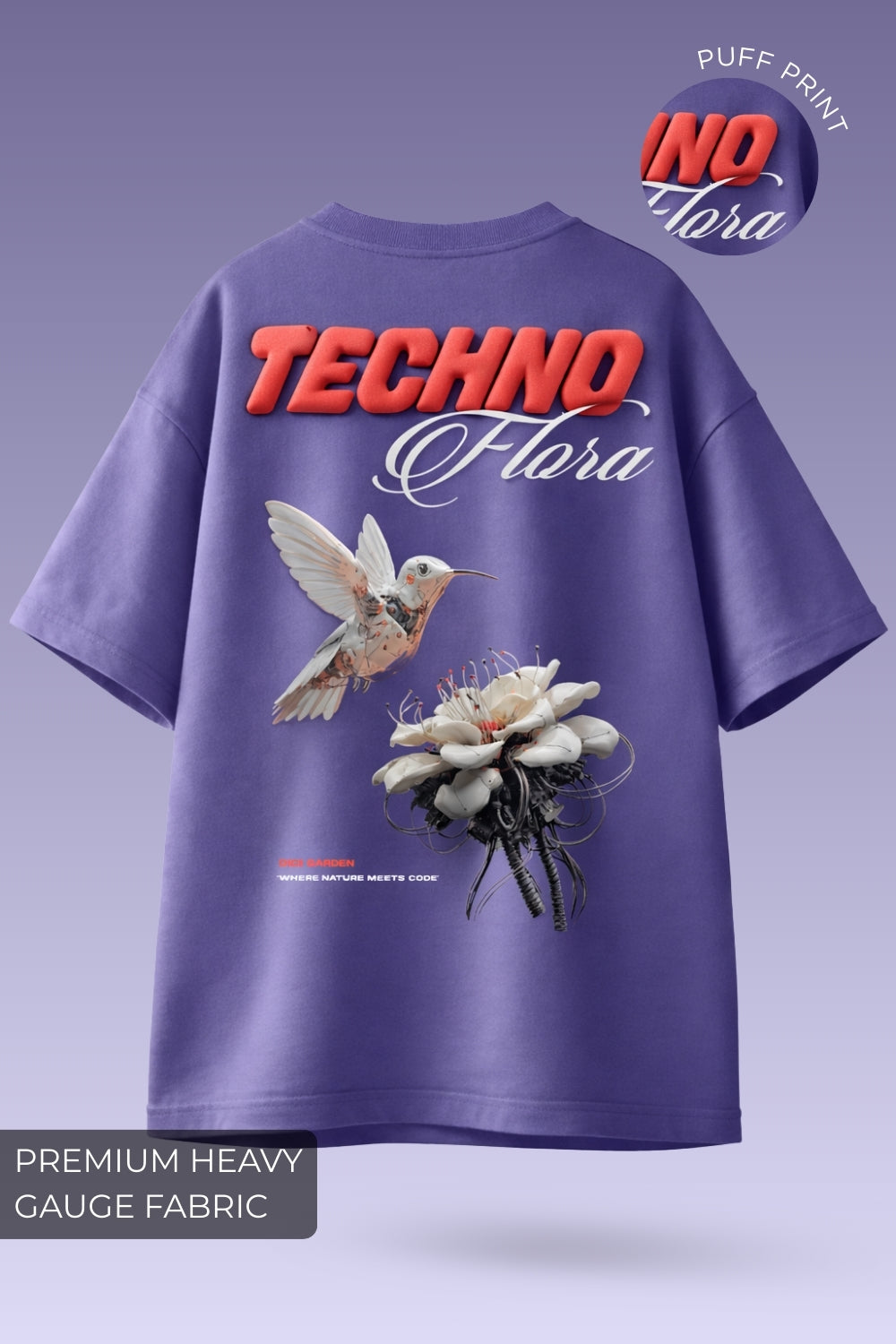 Techno Flora Premium T-Shirt