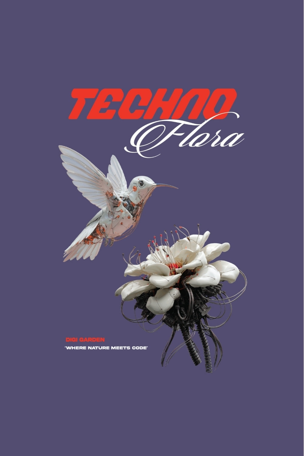Techno Flora Premium T-Shirt