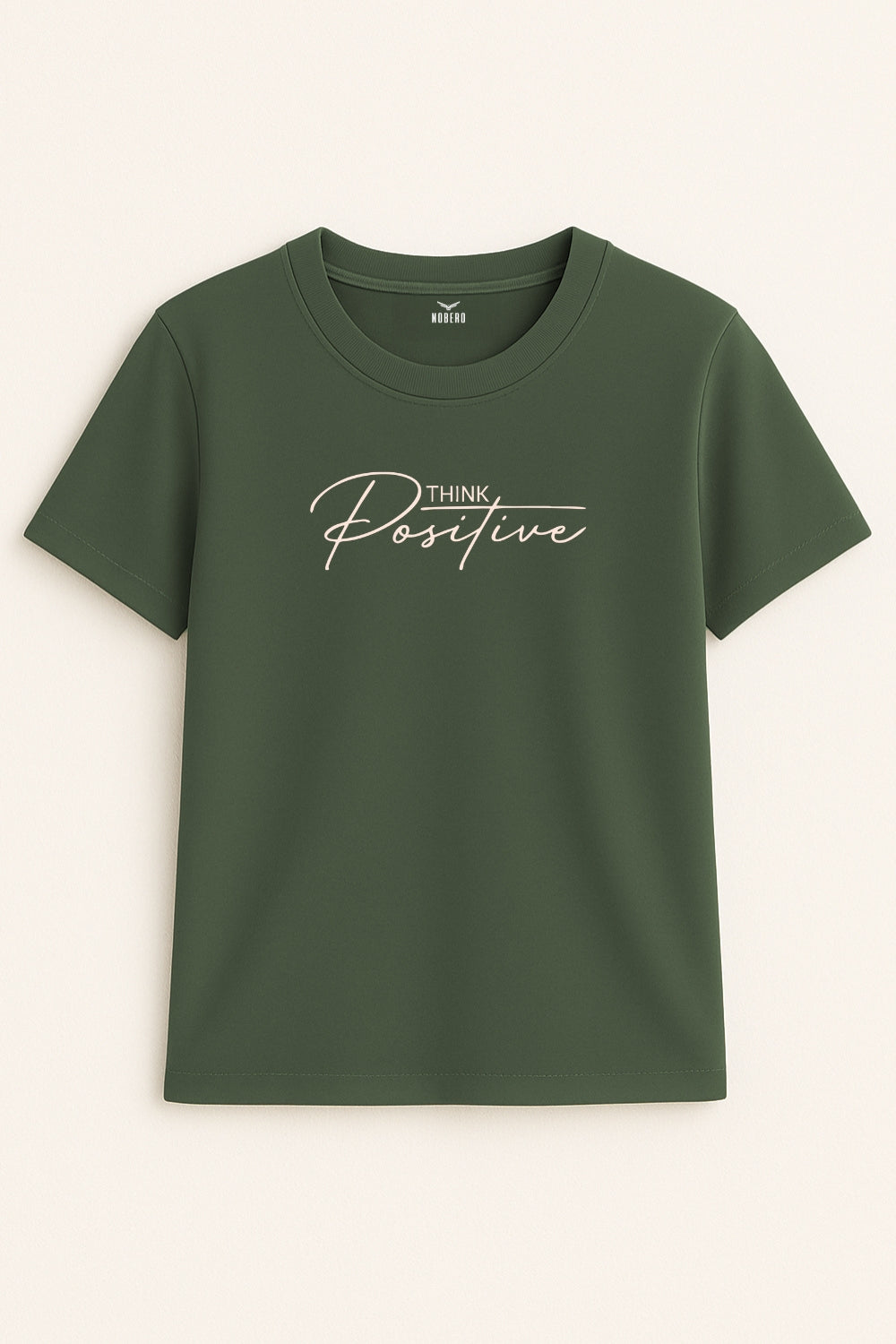 Think Positive Women Classic Fit Tee