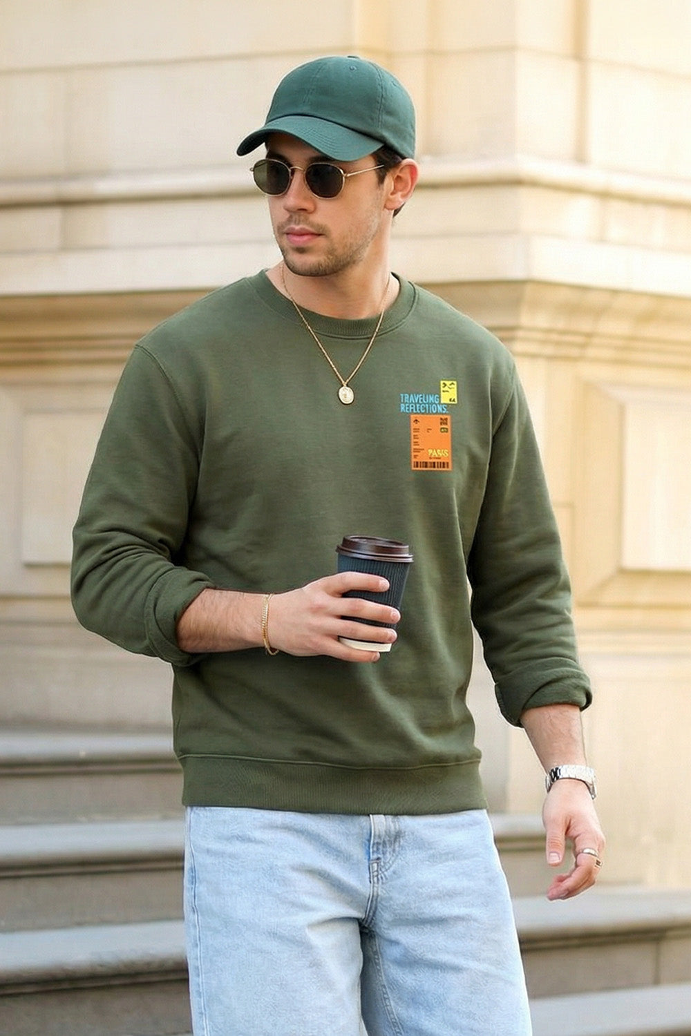 Travelling Reflections Classic  Sweatshirt