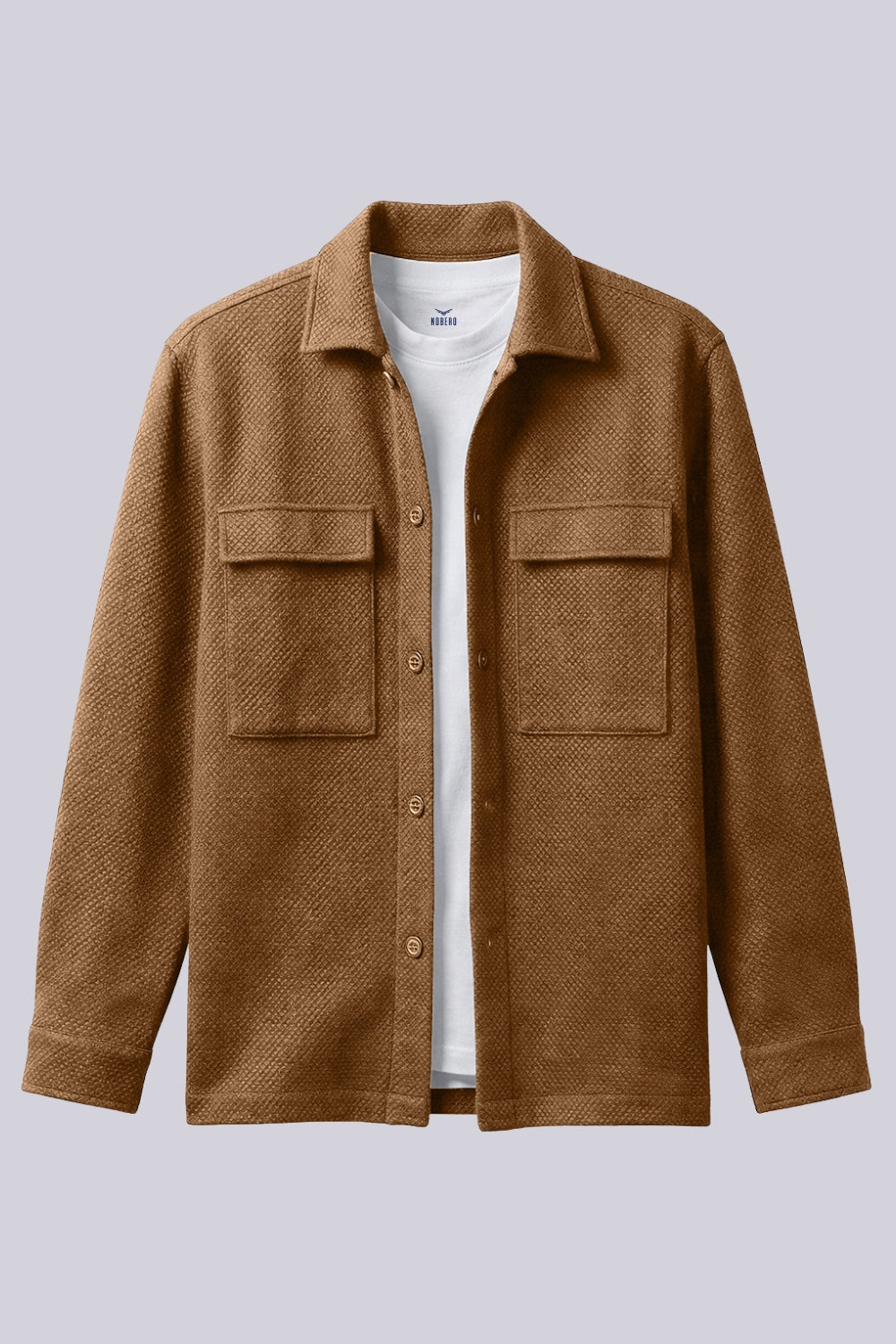 Textured Relax Fit Shacket