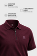 Travel Zip Polo T-Shirt