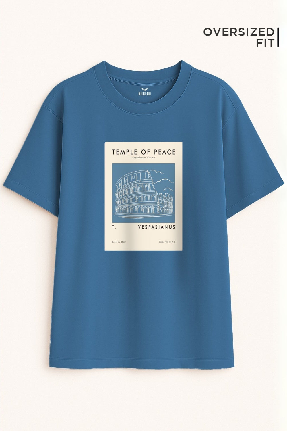 Temple of Peace Oversized T-Shirt