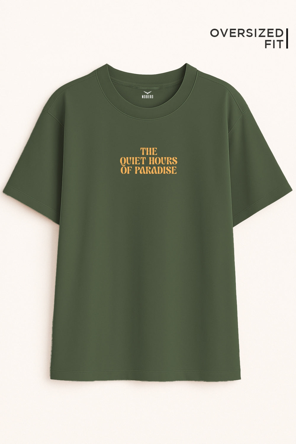 The Quiet Hour Oversized Fit Women Tee