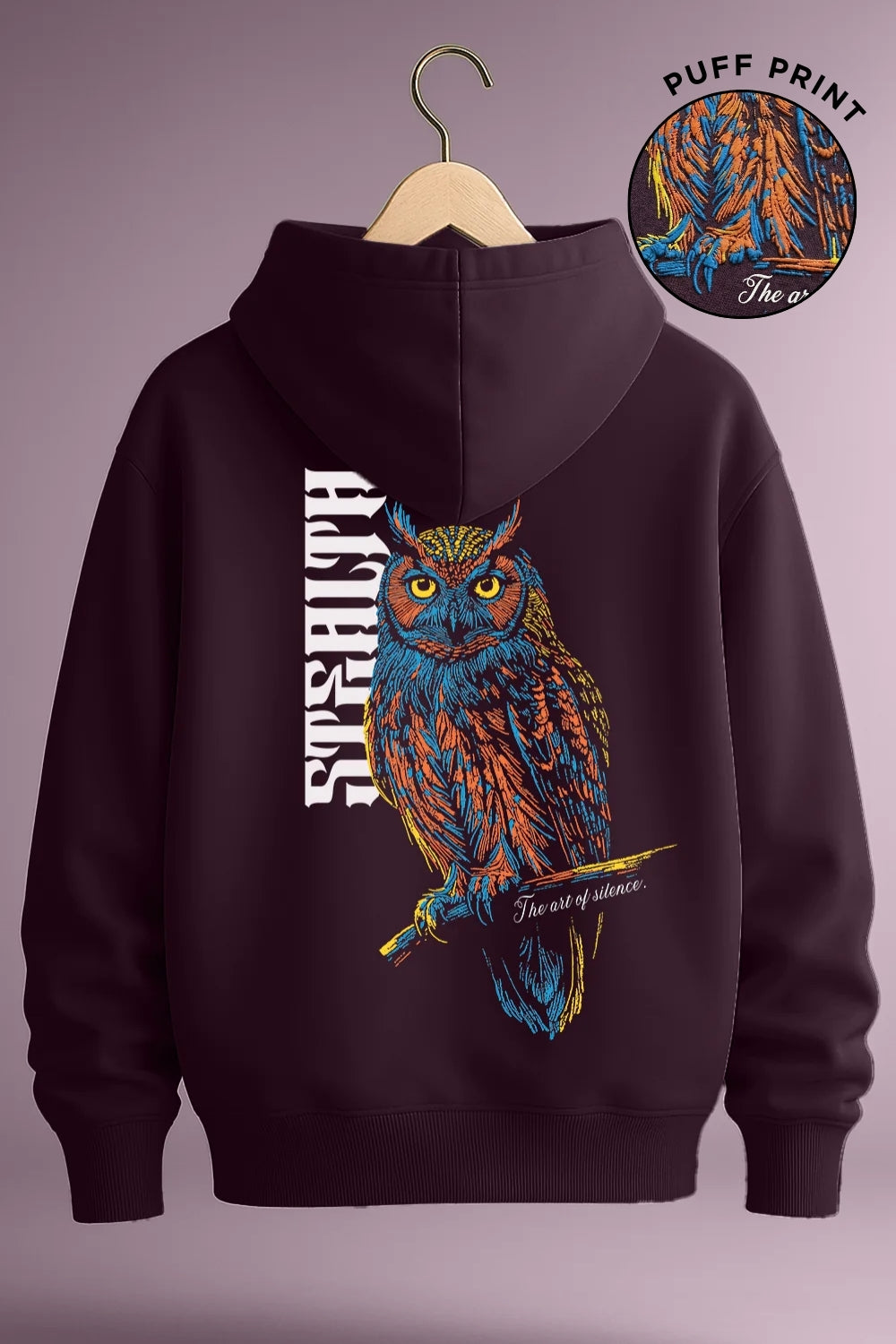 The Art of silence Oversized Hoodie