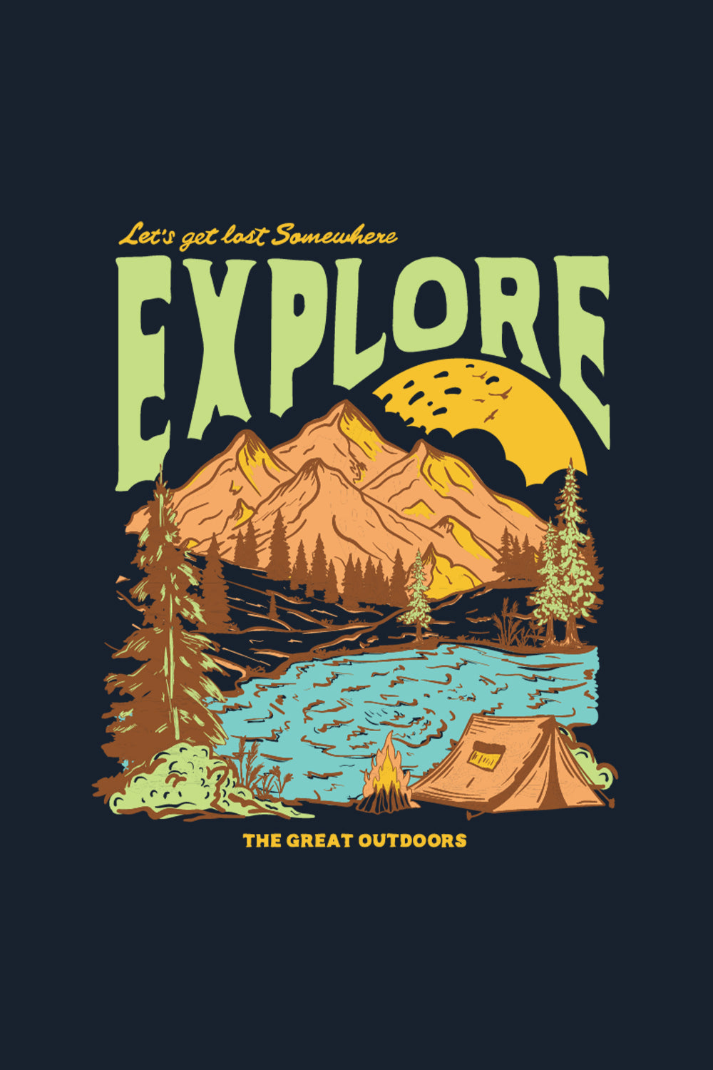 The Great Outdoors Oversized Hoodie