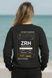 Unisex Ticket Oversized  Sweatshirt