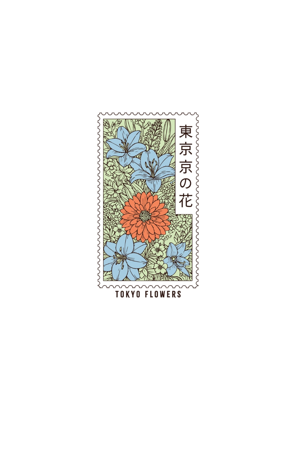Tokyo Flowers Women Classic Fit Tee
