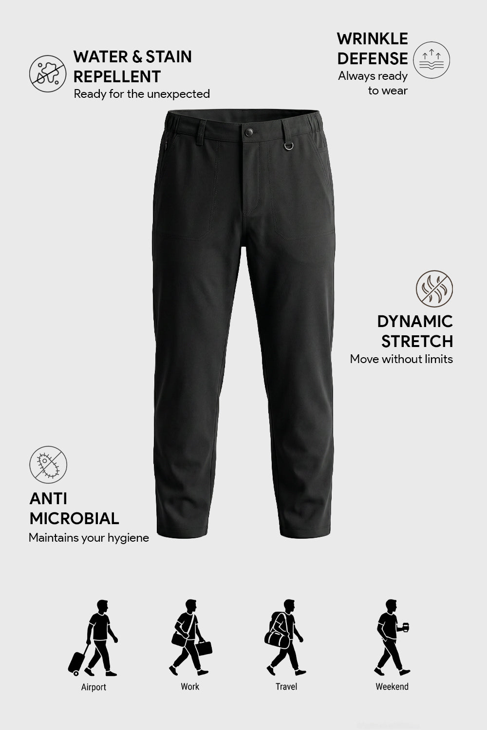 Travel Chinos