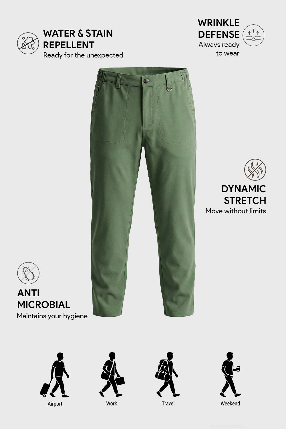 Travel Chinos