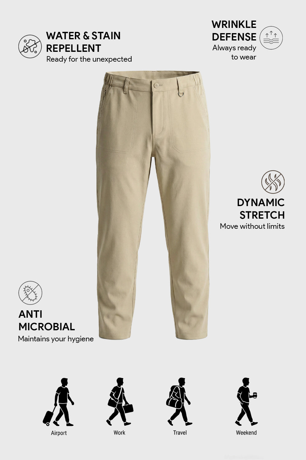 Travel Chinos