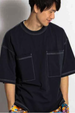 Contrast Stitch Oversized T-Shirt