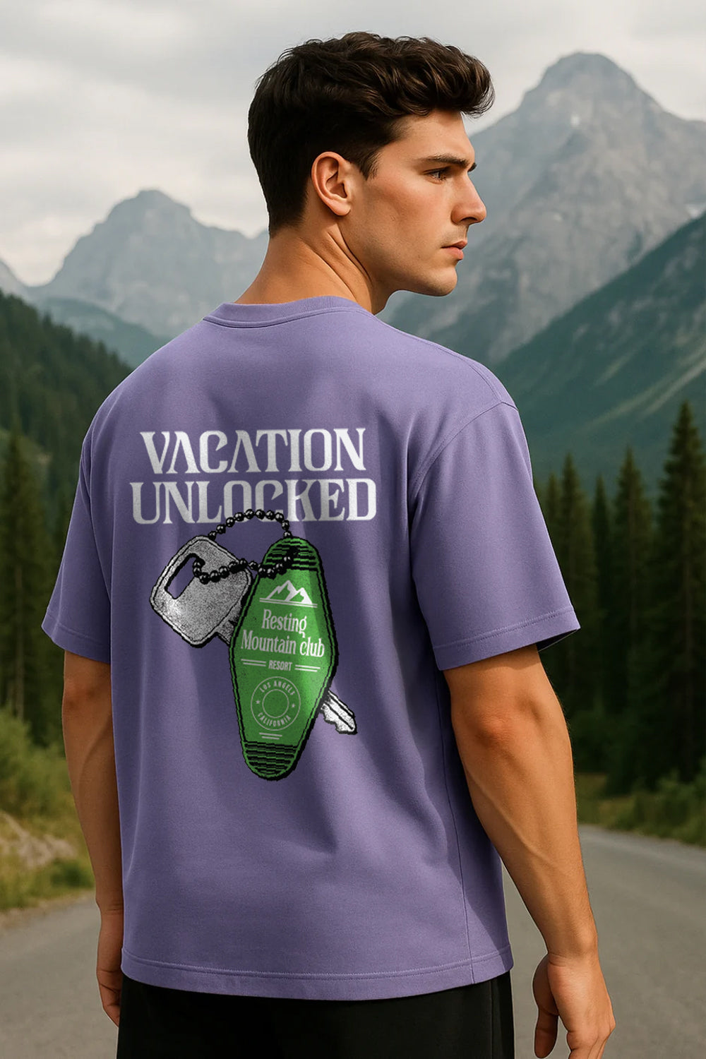 Vacation Unlocked Oversized T-Shirt
