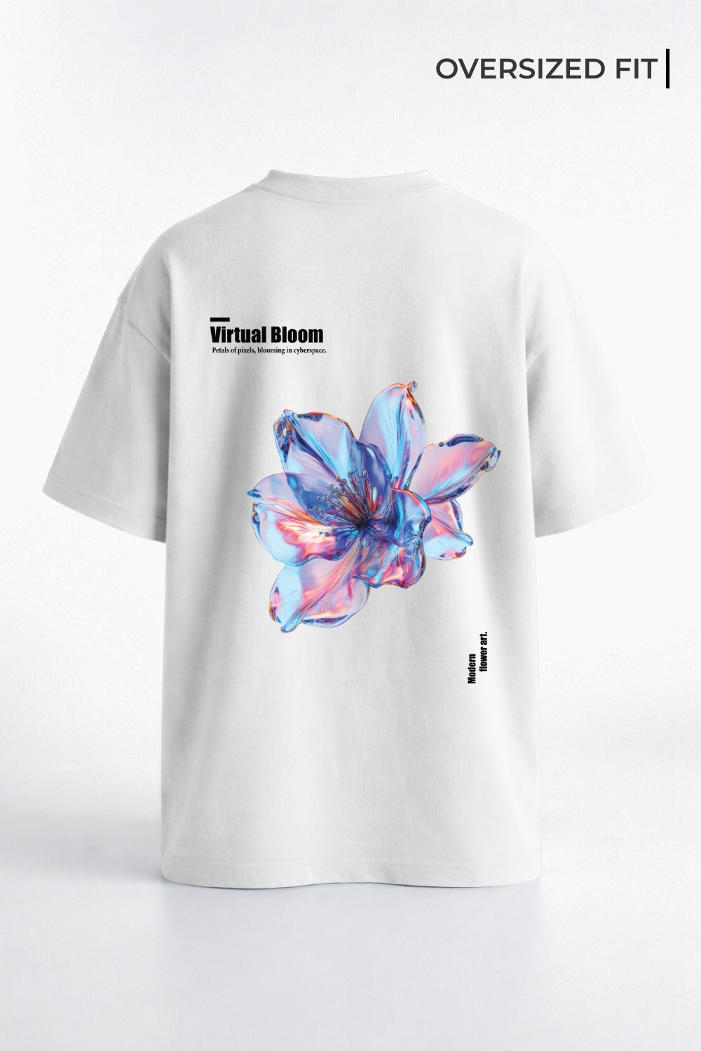 Virtual Bloom Oversized T-Shirt