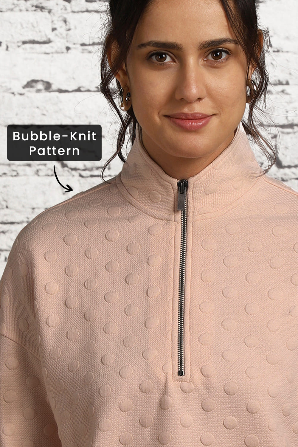 Women Oversized Zip-up Sweatshirts