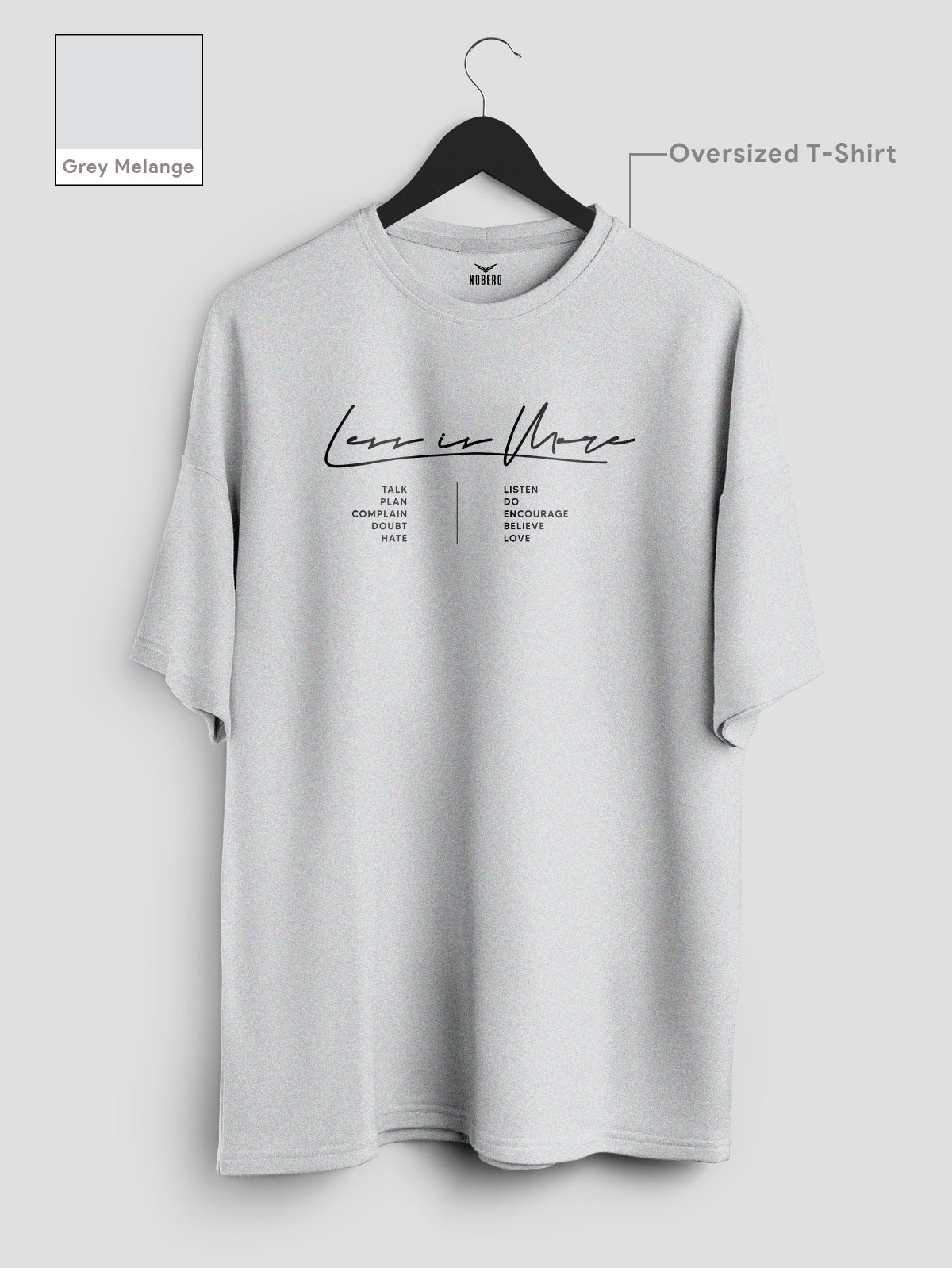 Less is More V2 Oversized T-Shirt