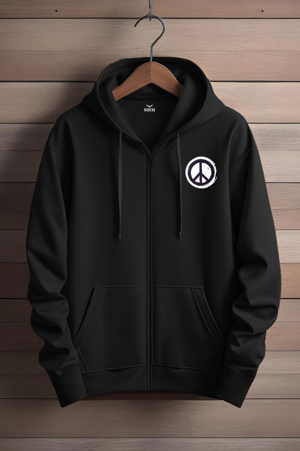 Peace Zipper Hoodie