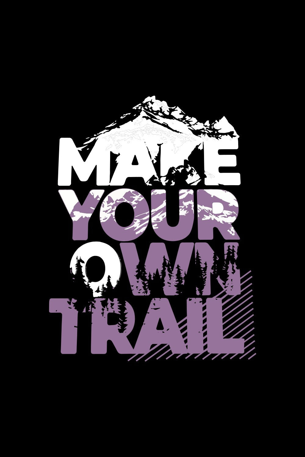 Make your Own Trail Oversized T-Shirt