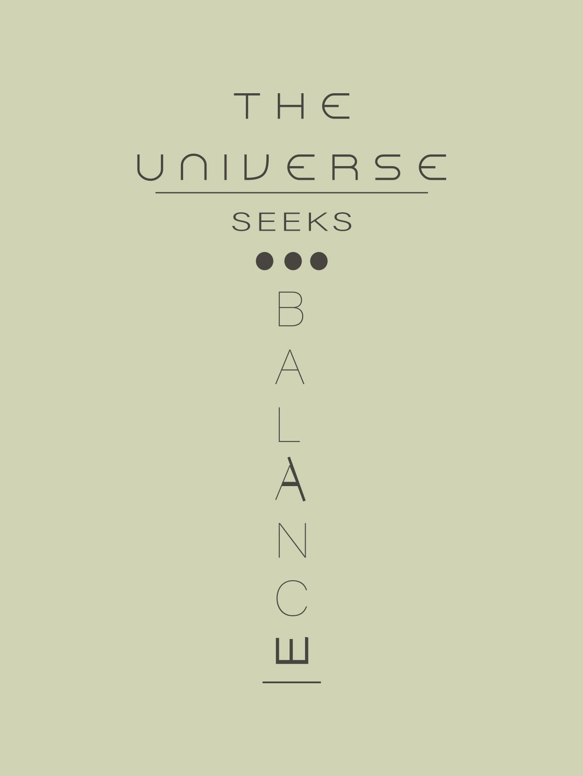 Universe Balance Classic Fit T-Shirt