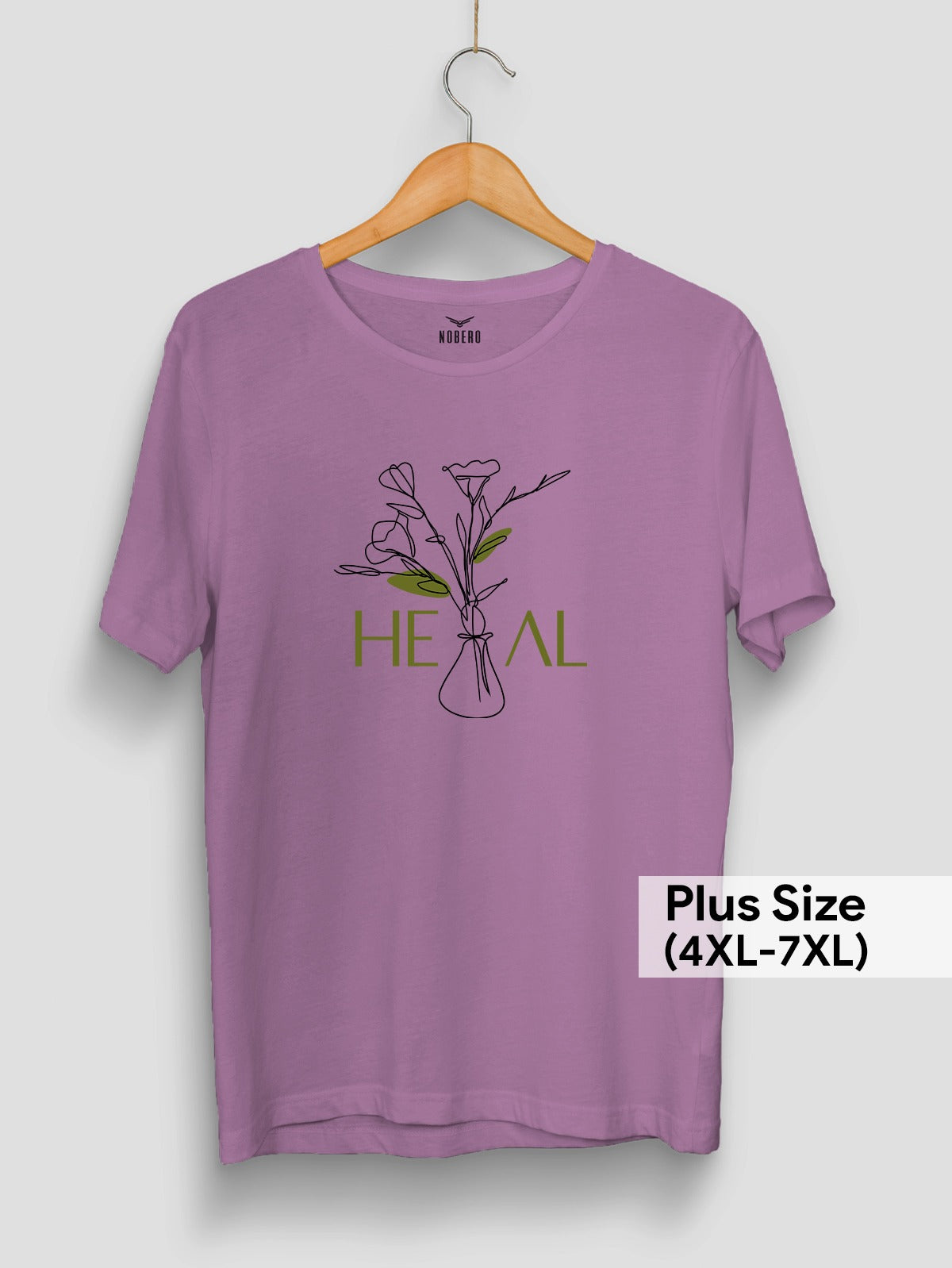 Heal Plus Size Regular Fit T-Shirt