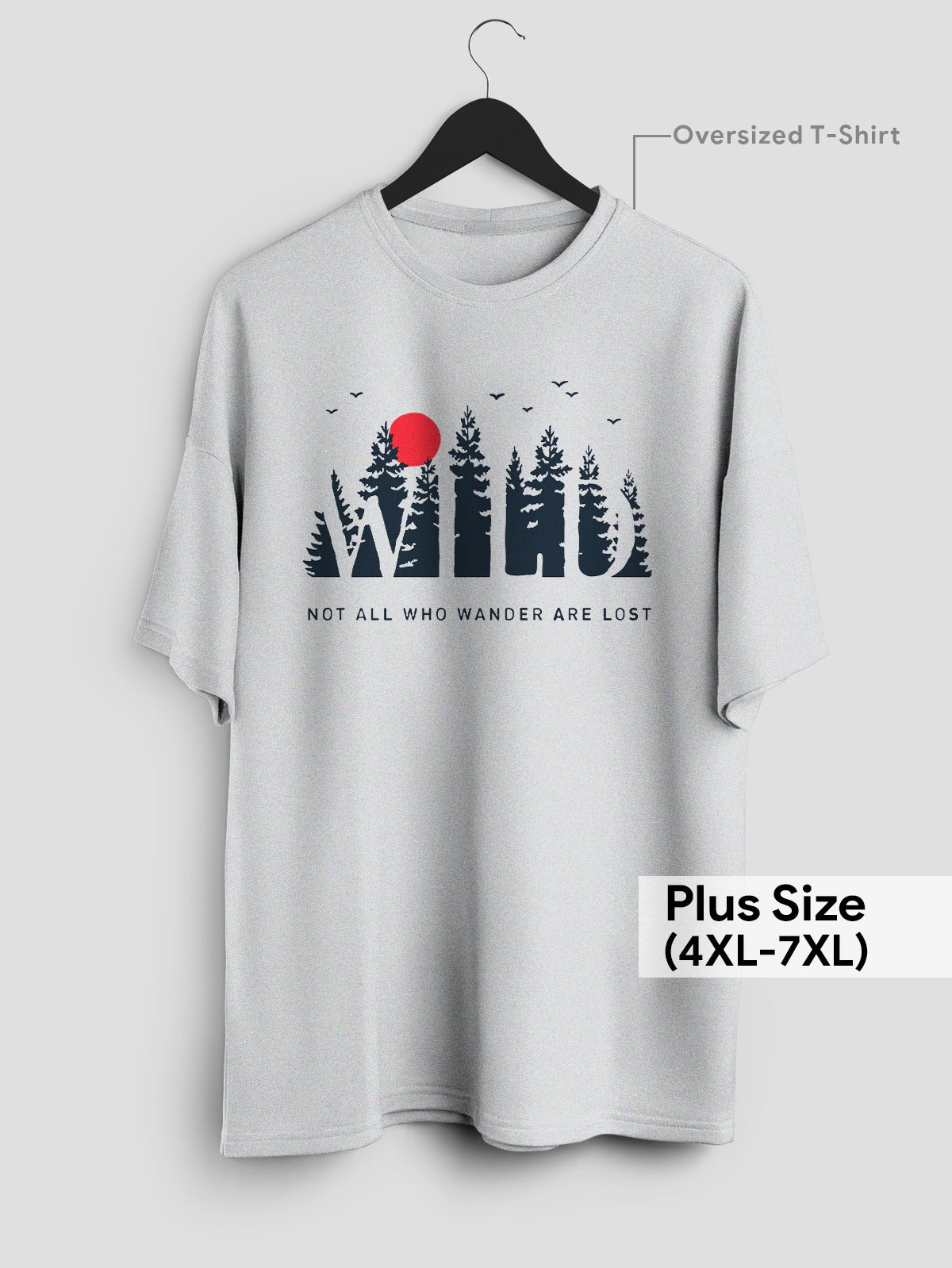 Wild Oversized Plussized T-Shirt