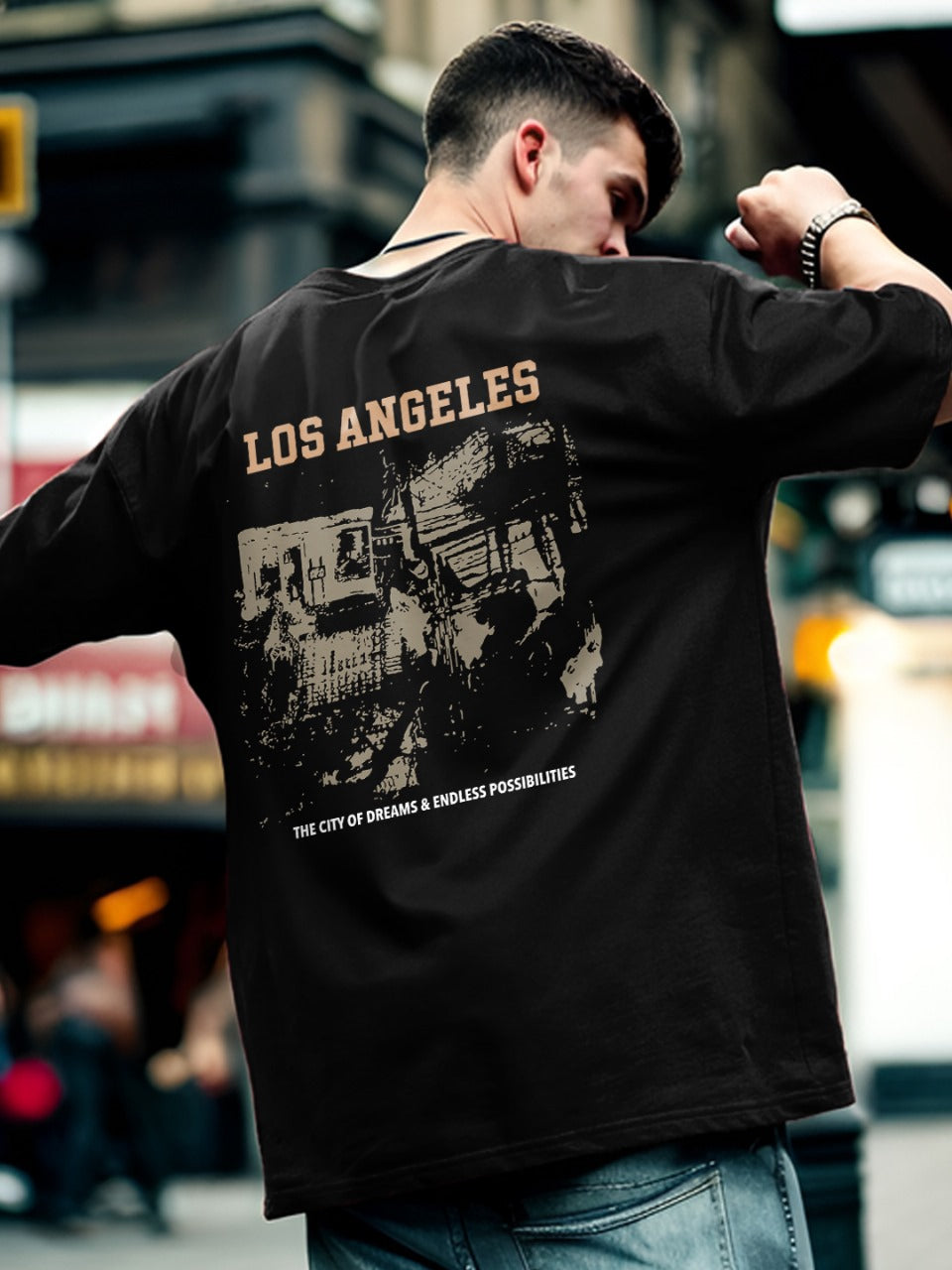 Los Angeles Oversized T-Shirt