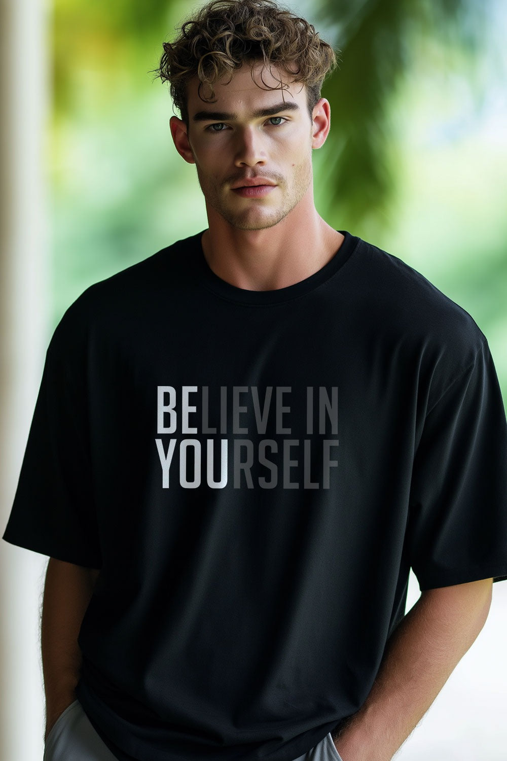 Believe in Yourself Oversized T-Shirt