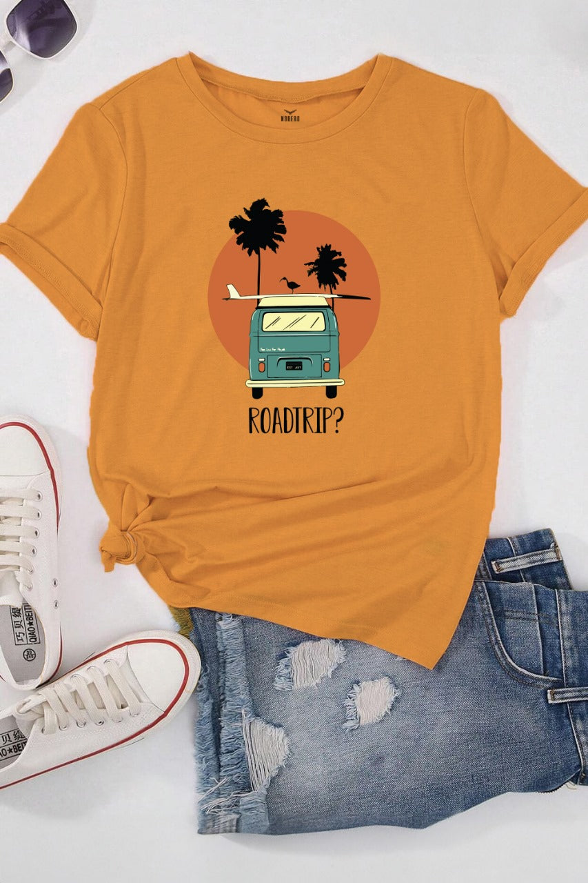 Boyfriend Roadtrip Ready Classic Fit T-Shirt