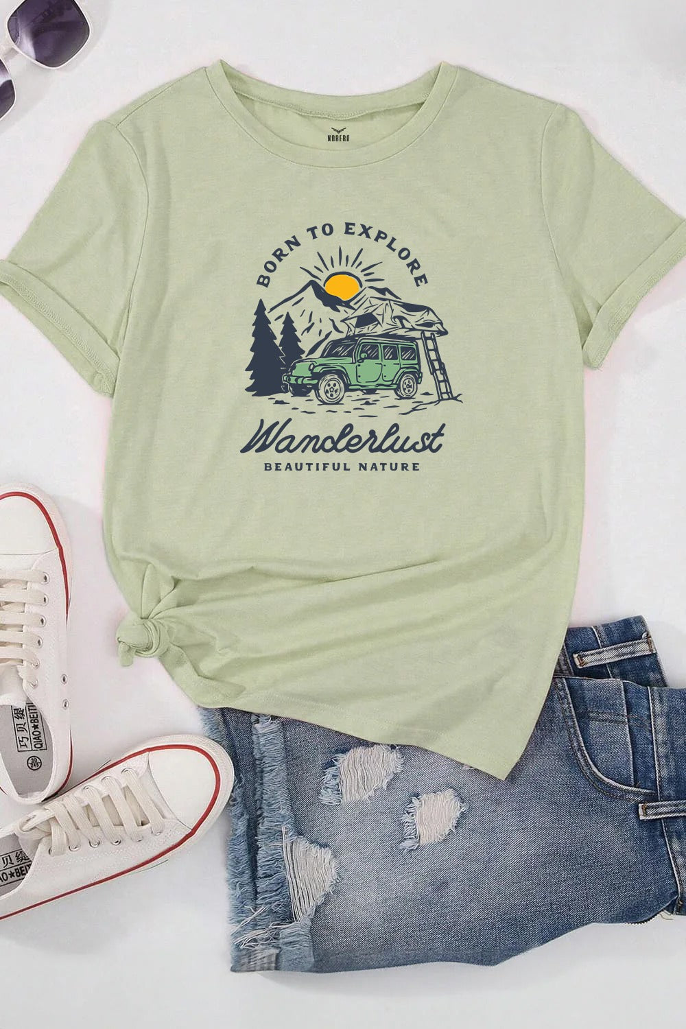 Boyfriend Born to Explore Classic Fit T-Shirt