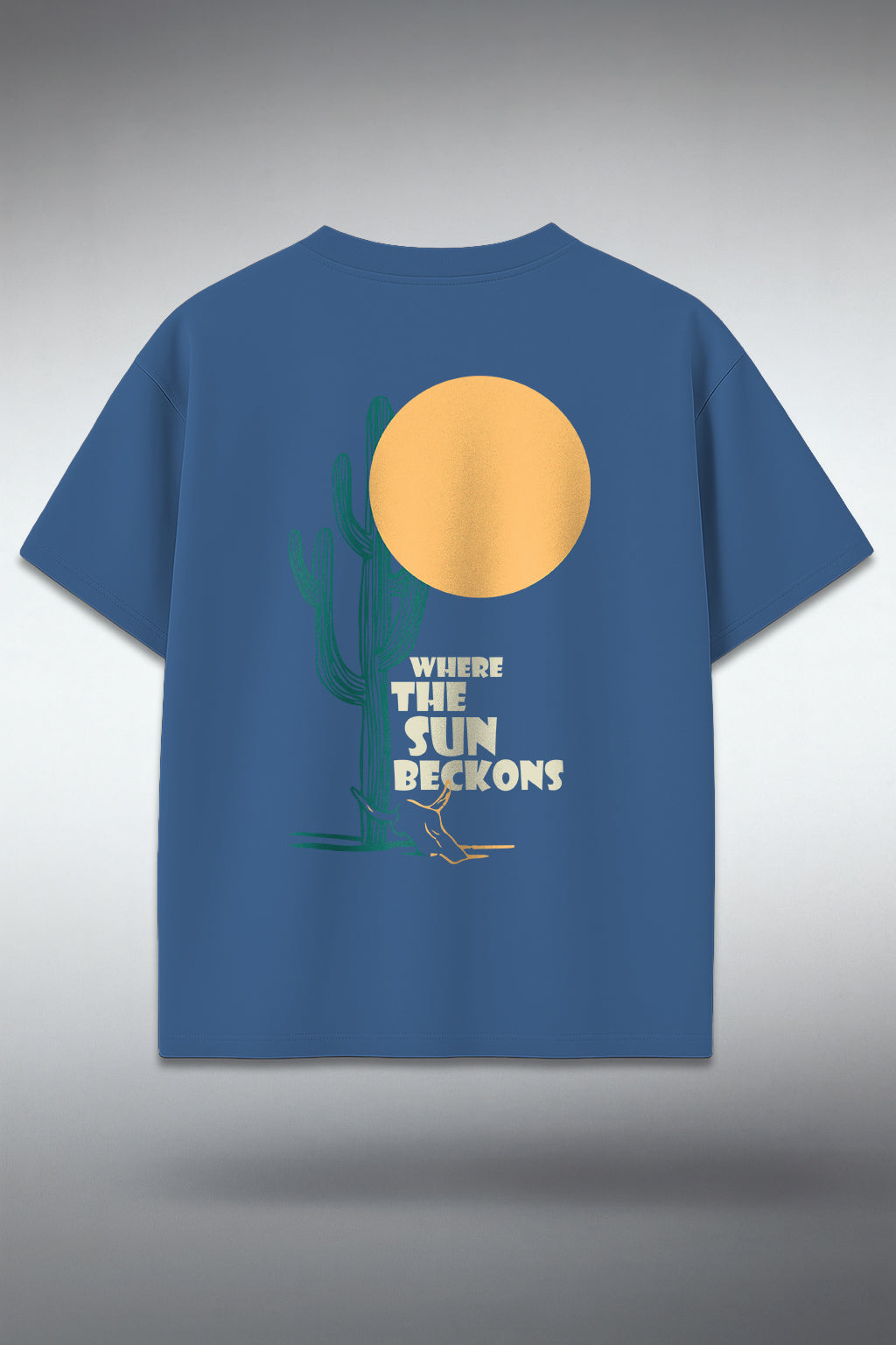Where the sun beckons Oversized T-Shirt
