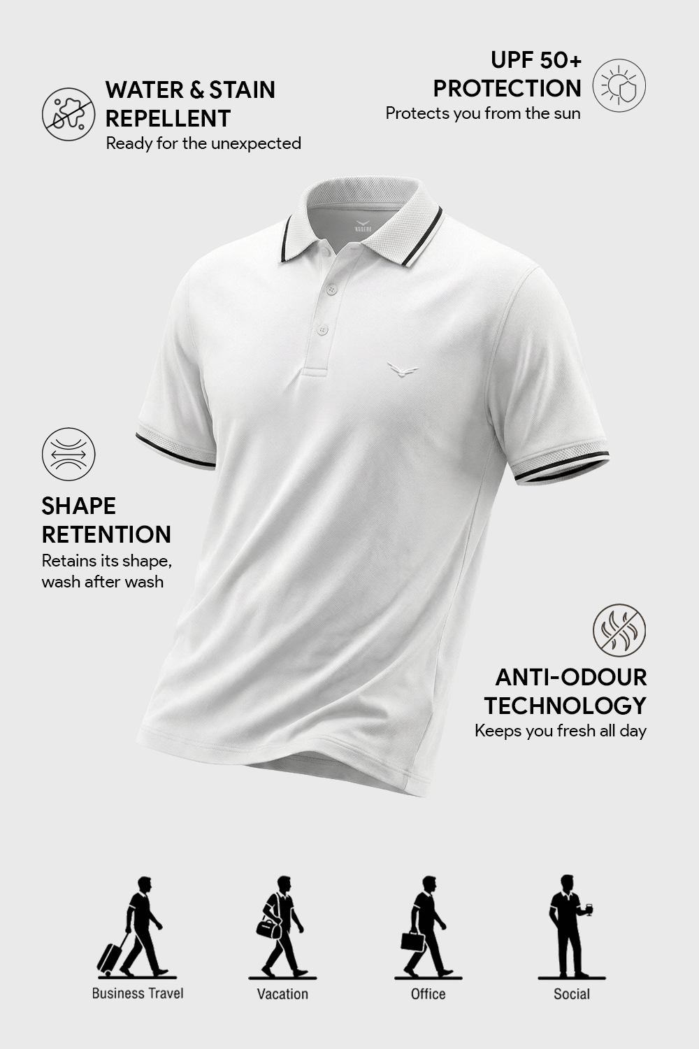 Travel Polo T-Shirt
