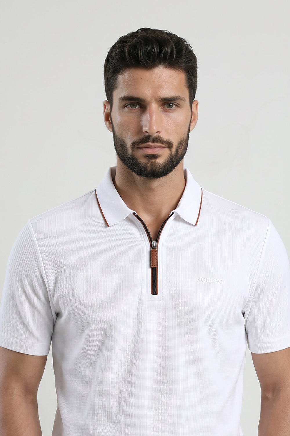 Classic Polo T-Shirt - Nobero Classic Polo T-Shirt - Nobero