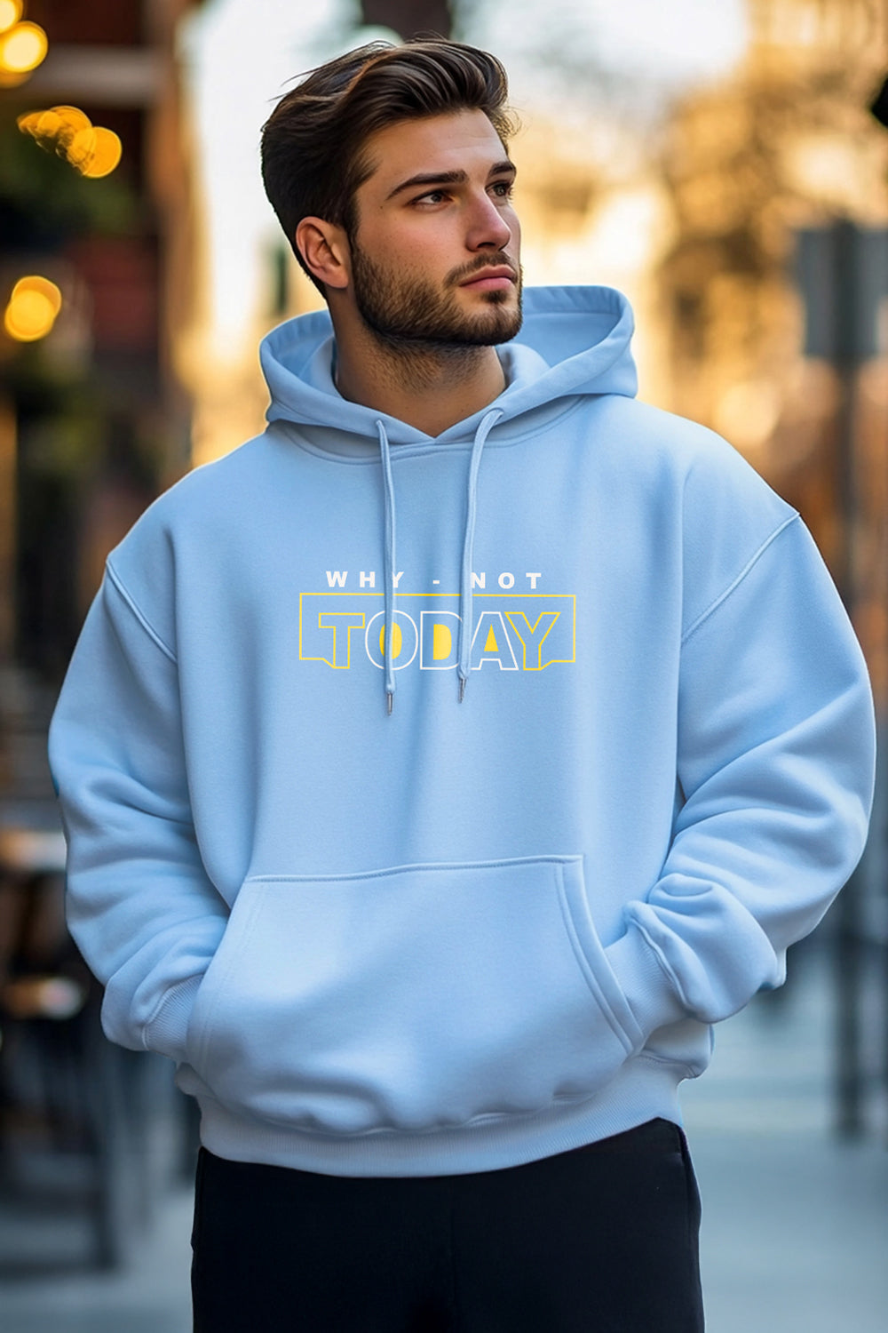 Why Not Today Oversized Hoodie