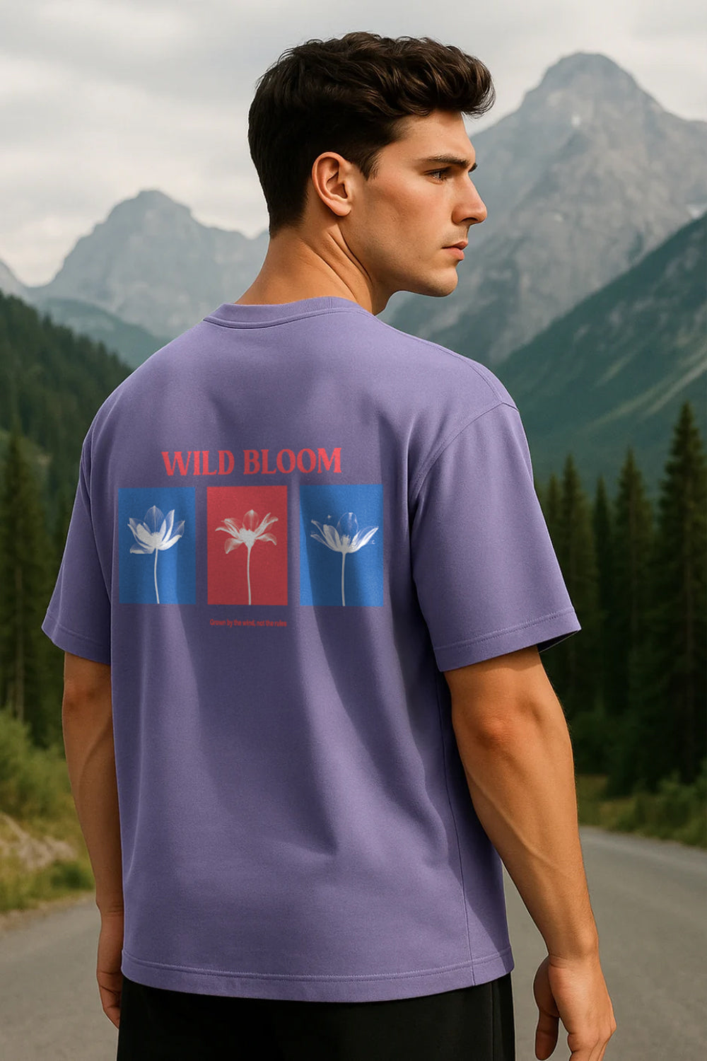 Wild Bloom Oversized T-Shirt