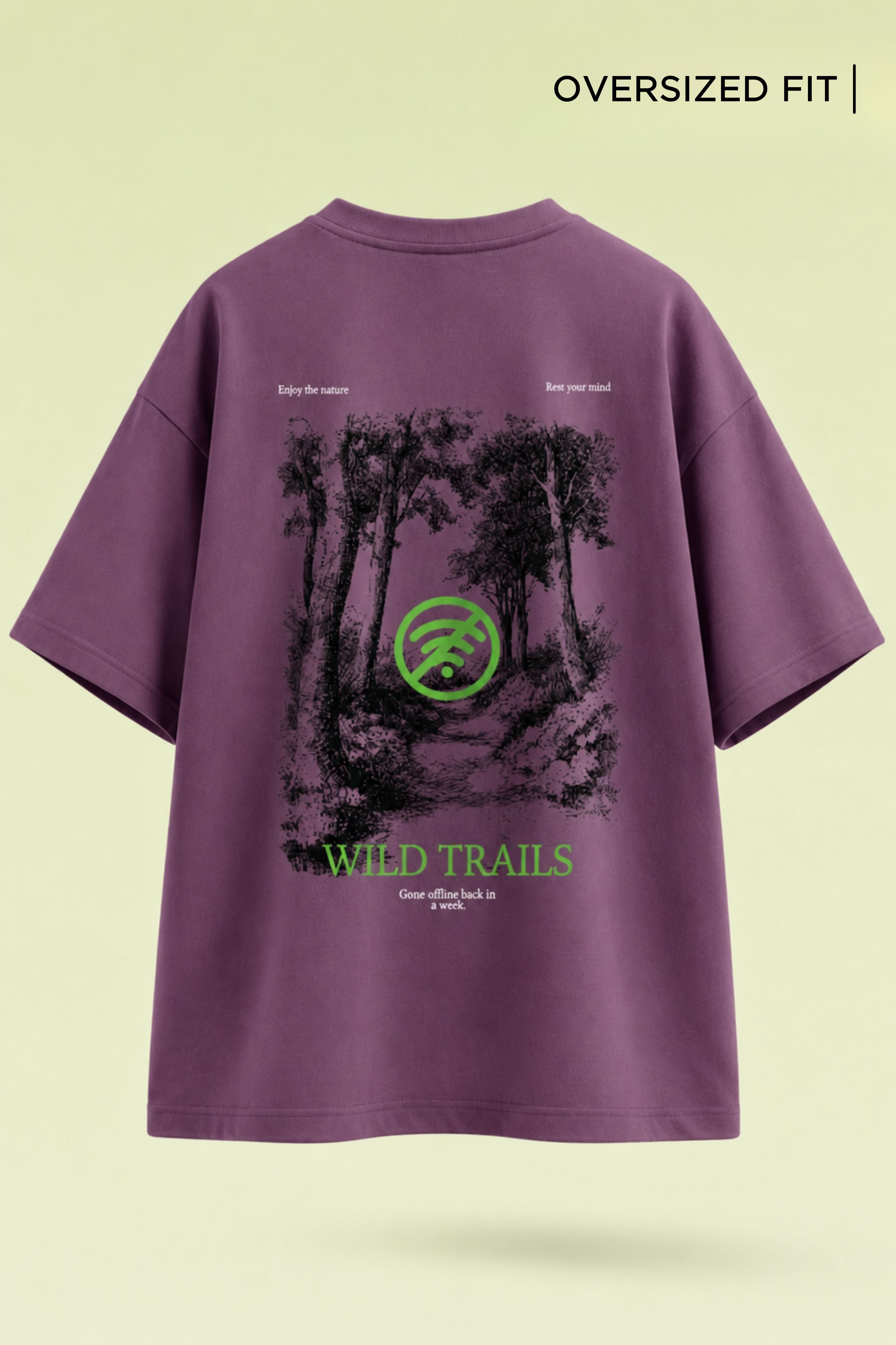 Wild Trails Oversized T-Shirt