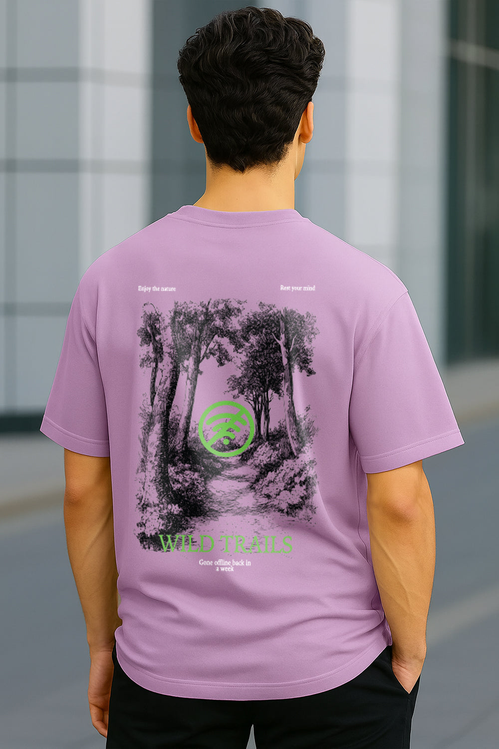 Wild Trails Oversized T-Shirt