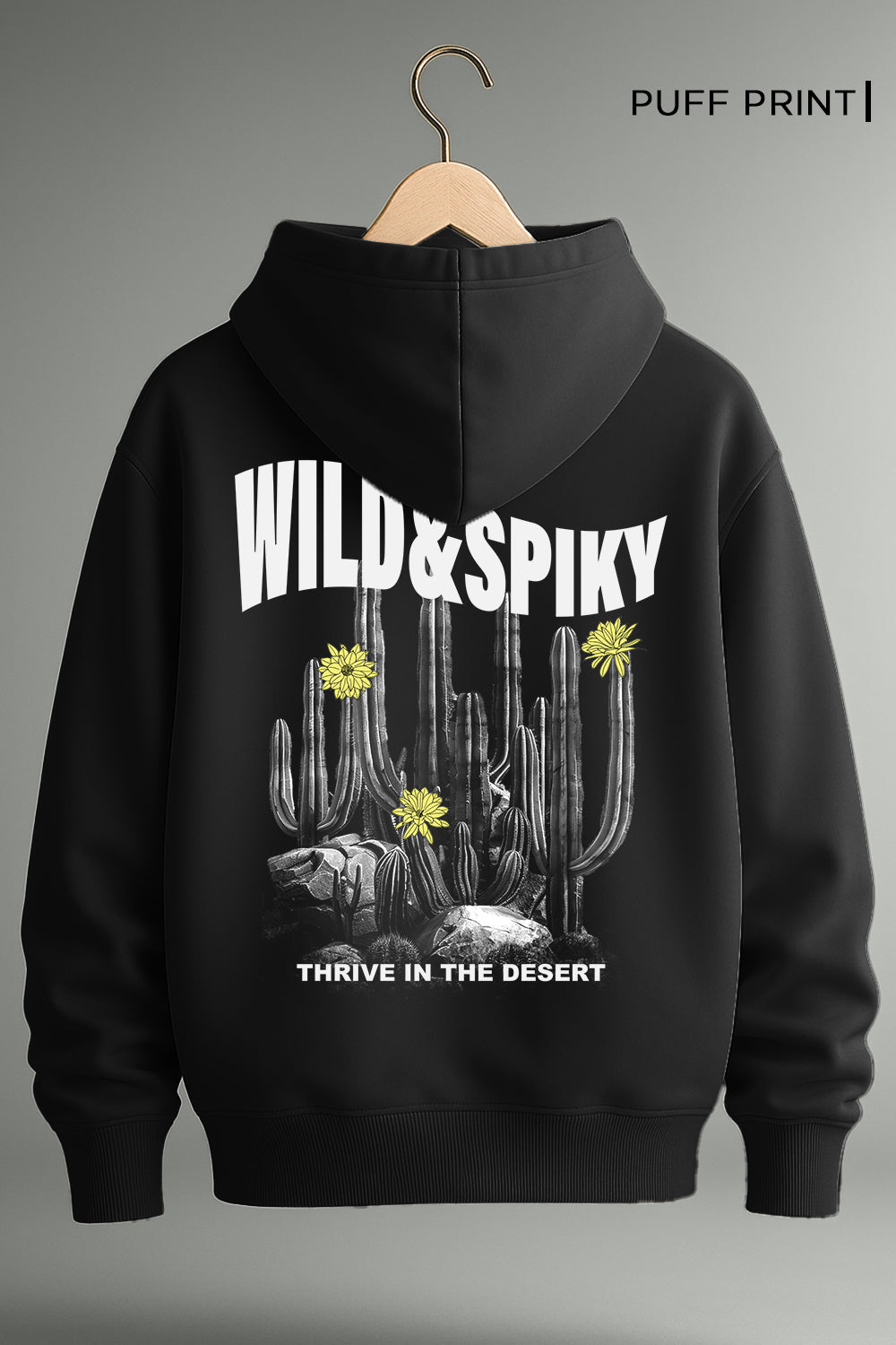 Wild & Spiky Oversized Hoodie