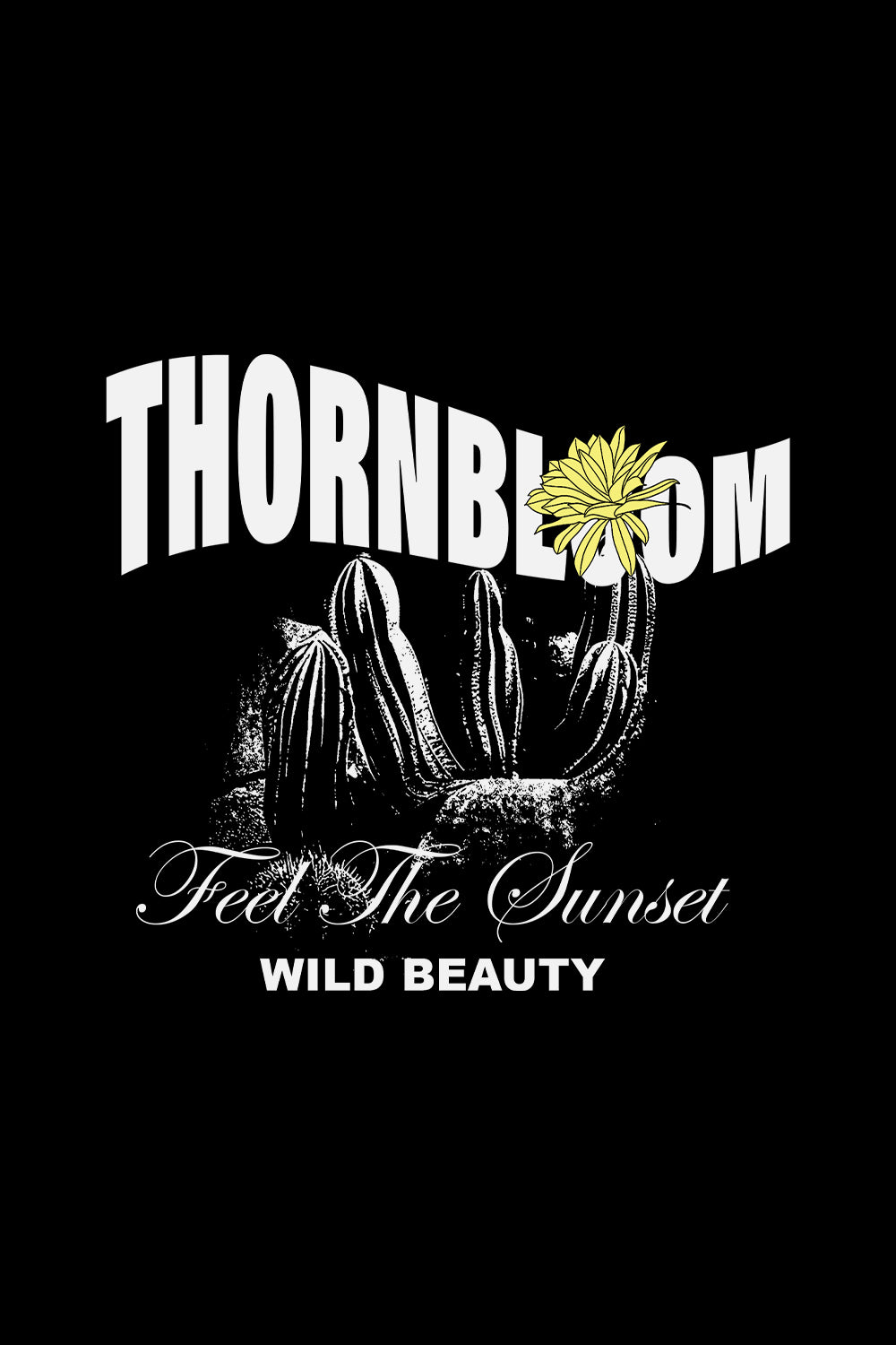 Wild & Spiky Oversized Hoodie