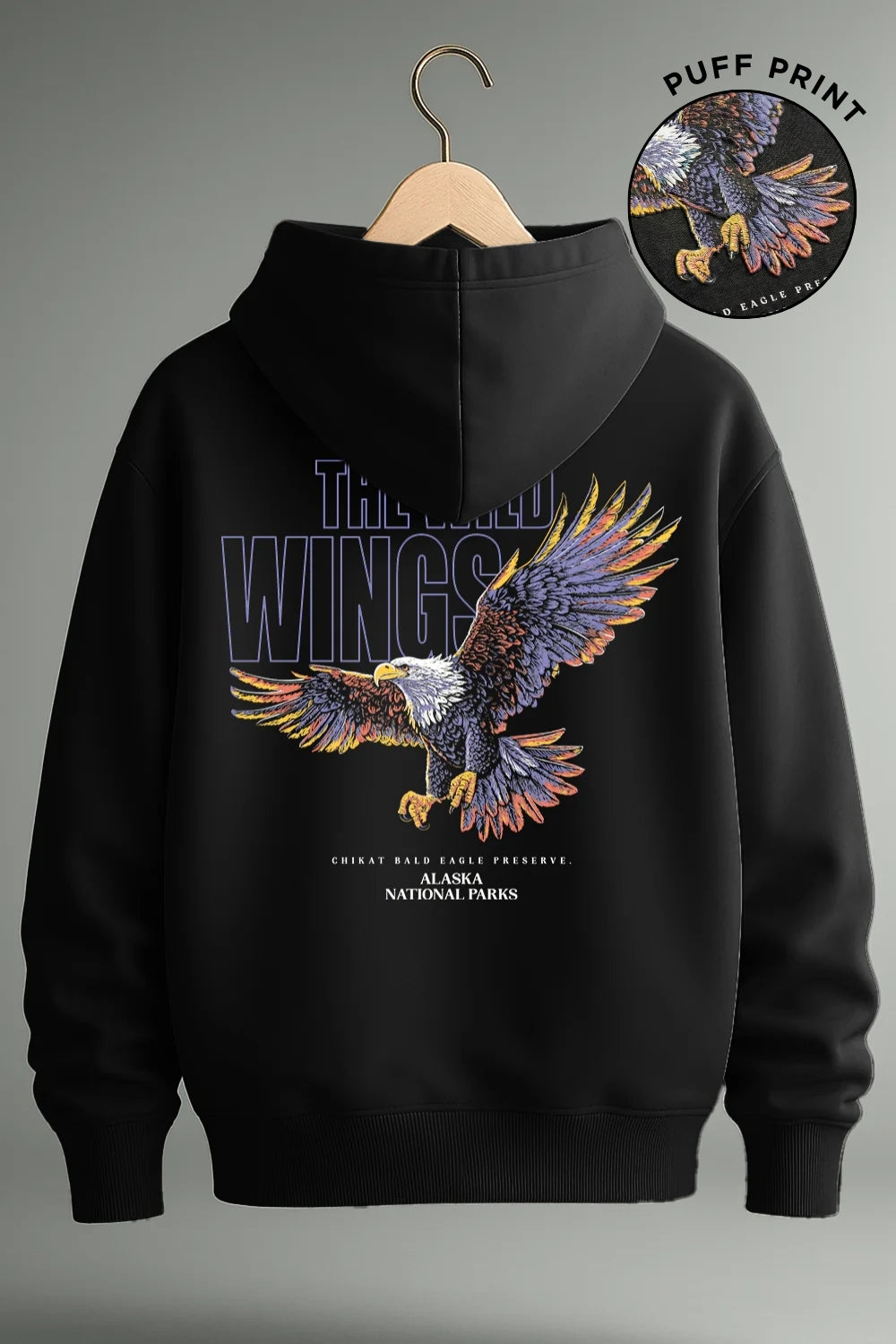 Wild Wings Oversized Hoodie