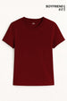 Boyfriend Fit Cotton T-Shirt