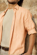 Airy Stripe Linen Cotton Blend Shirt